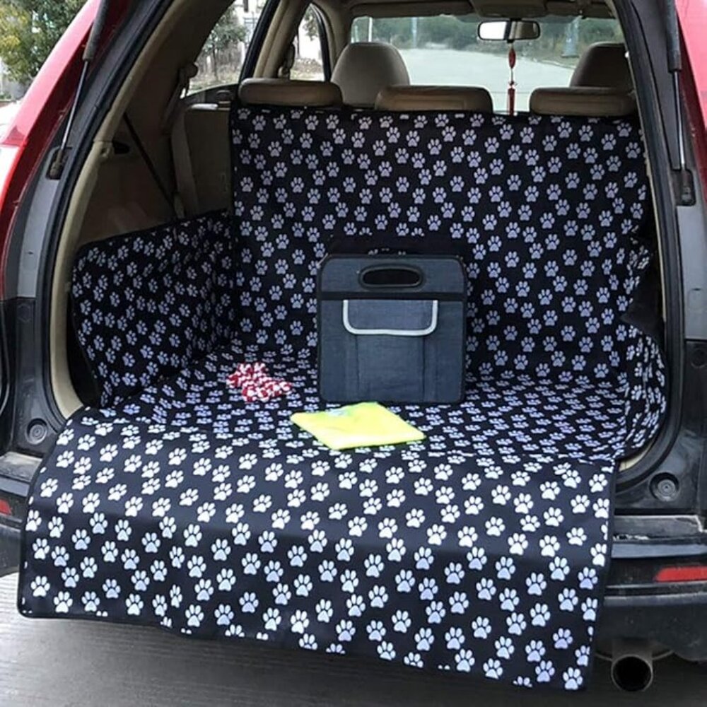 Dog Vehicle Cargo Liner Cover Pet Seat Cover Bed Floor Mat Nonslip Waterproof